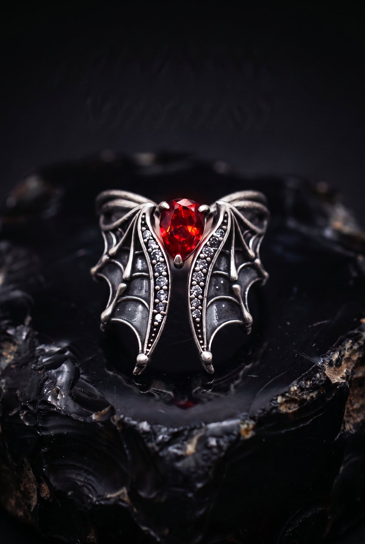 "In My Fear" Sterling Silver Ring