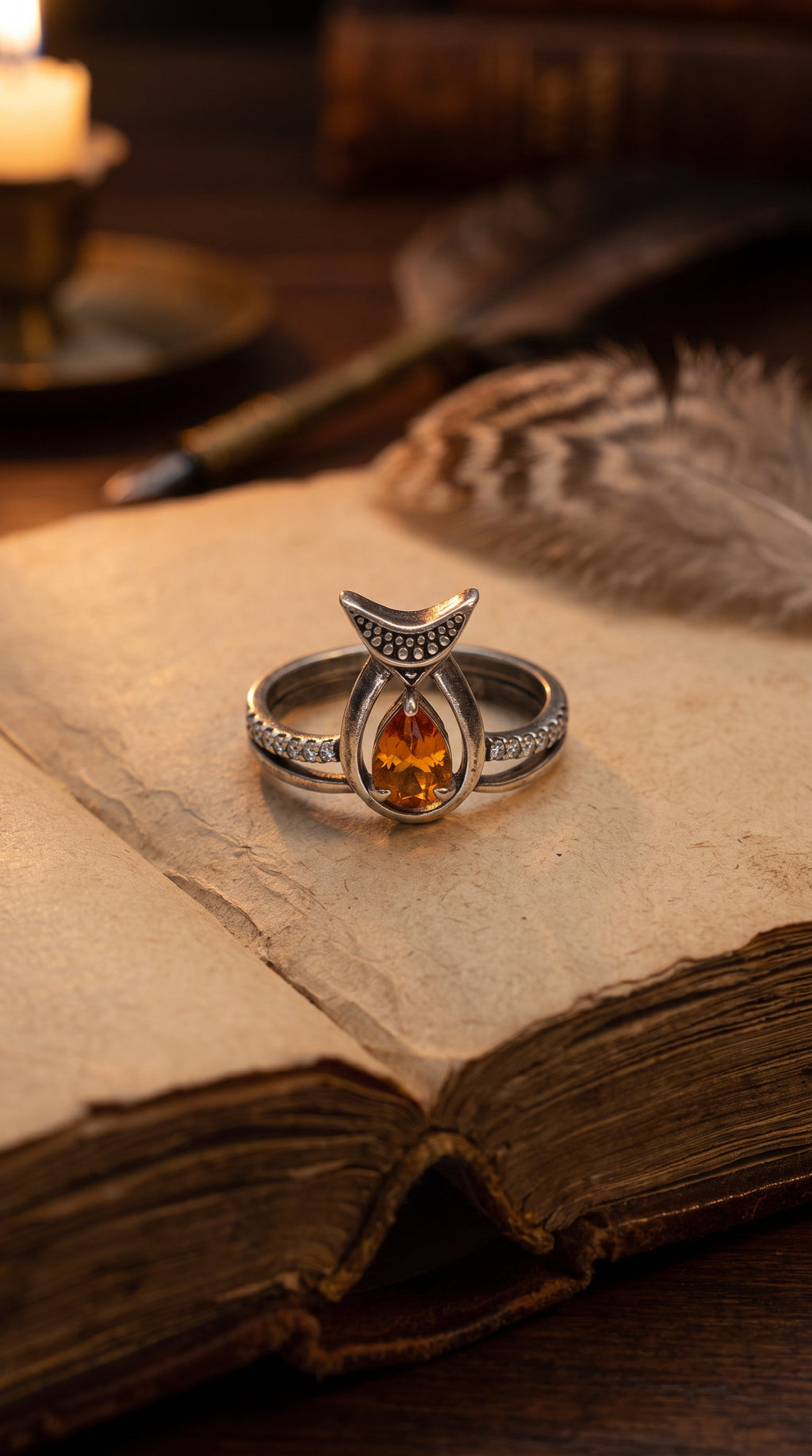 "In My Wisdom" Sterling Silver Ring
