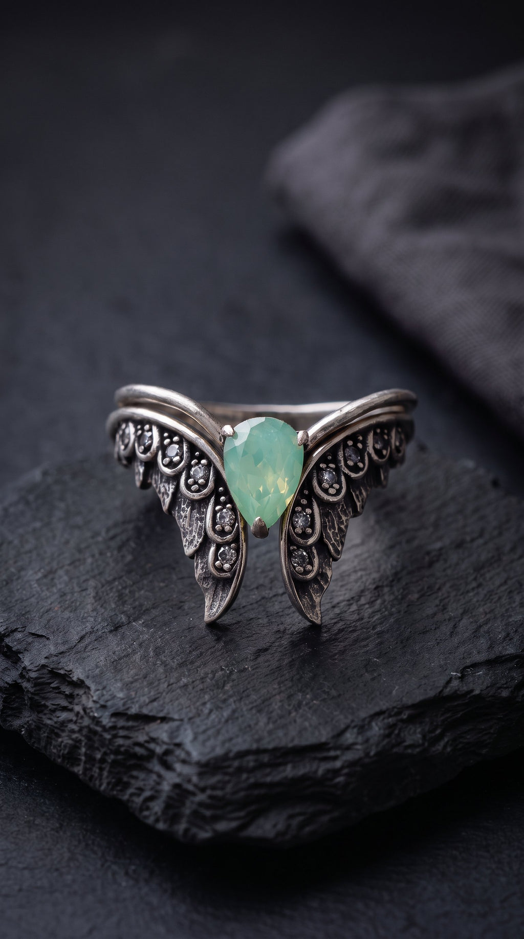 "In My Heart" Sterling Silver Ring