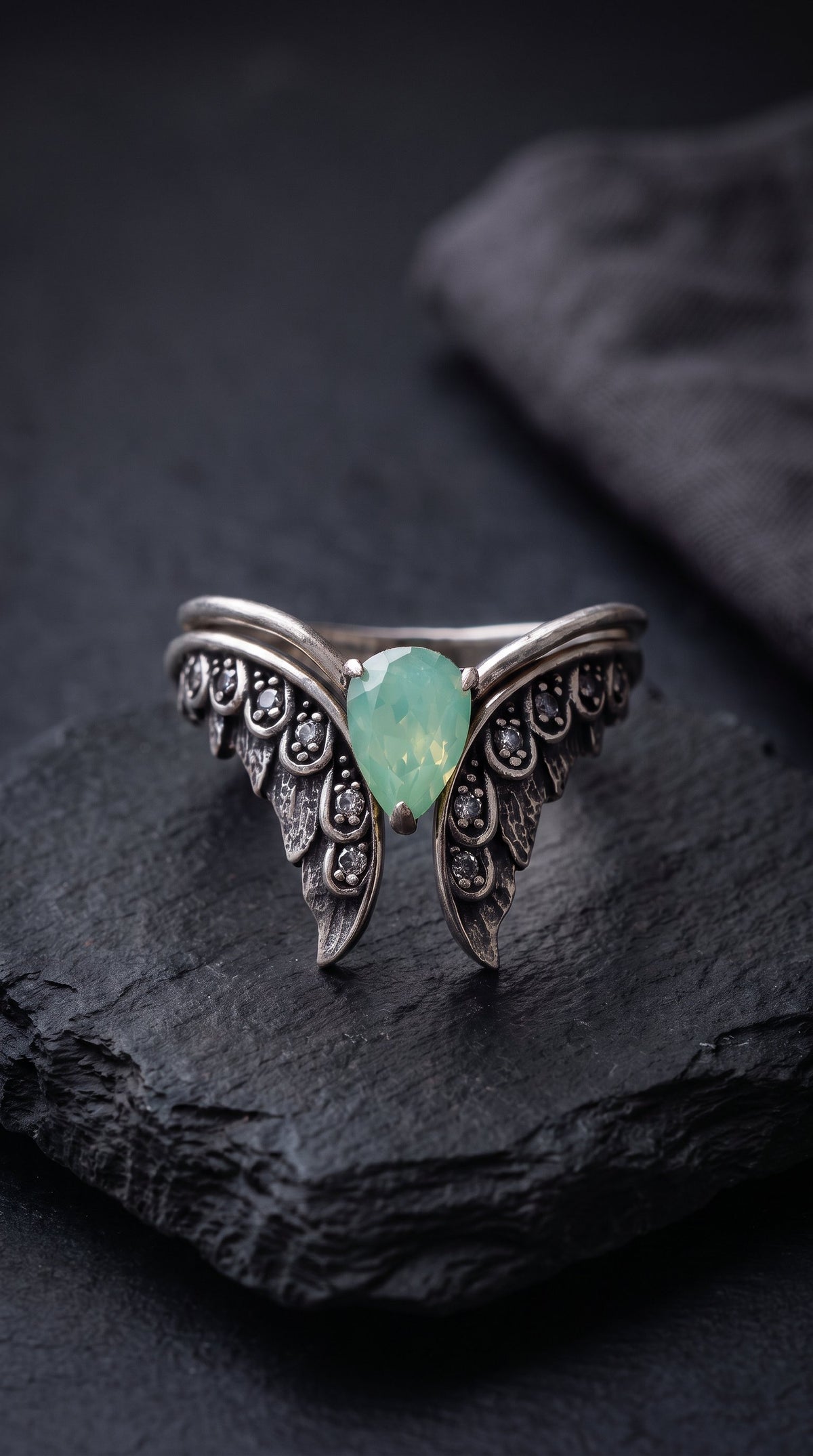 "In My Heart" Sterling Silver Ring
