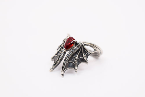 "In My Fear" Sterling Silver Ring