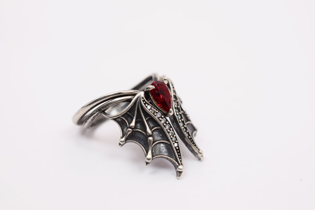 "In My Fear" Sterling Silver Ring