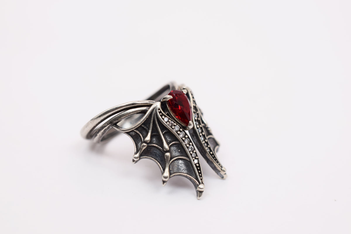 "In My Fear" Sterling Silver Ring