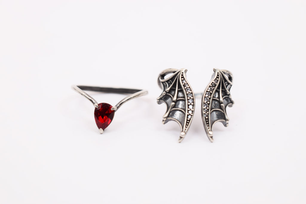 "In My Fear" Sterling Silver Ring