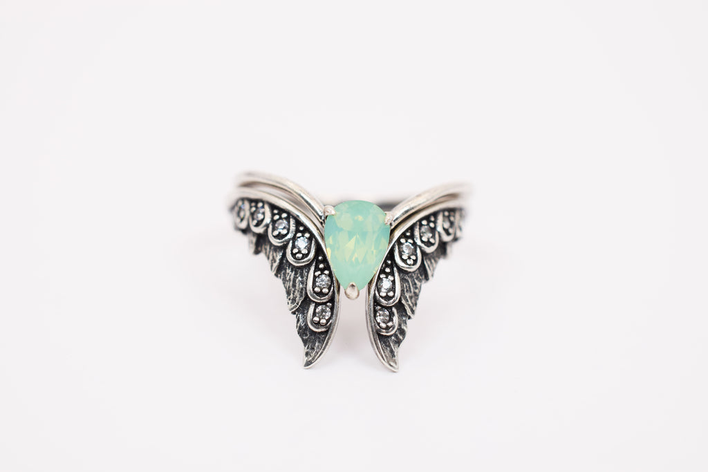 "In My Heart" Sterling Silver Ring