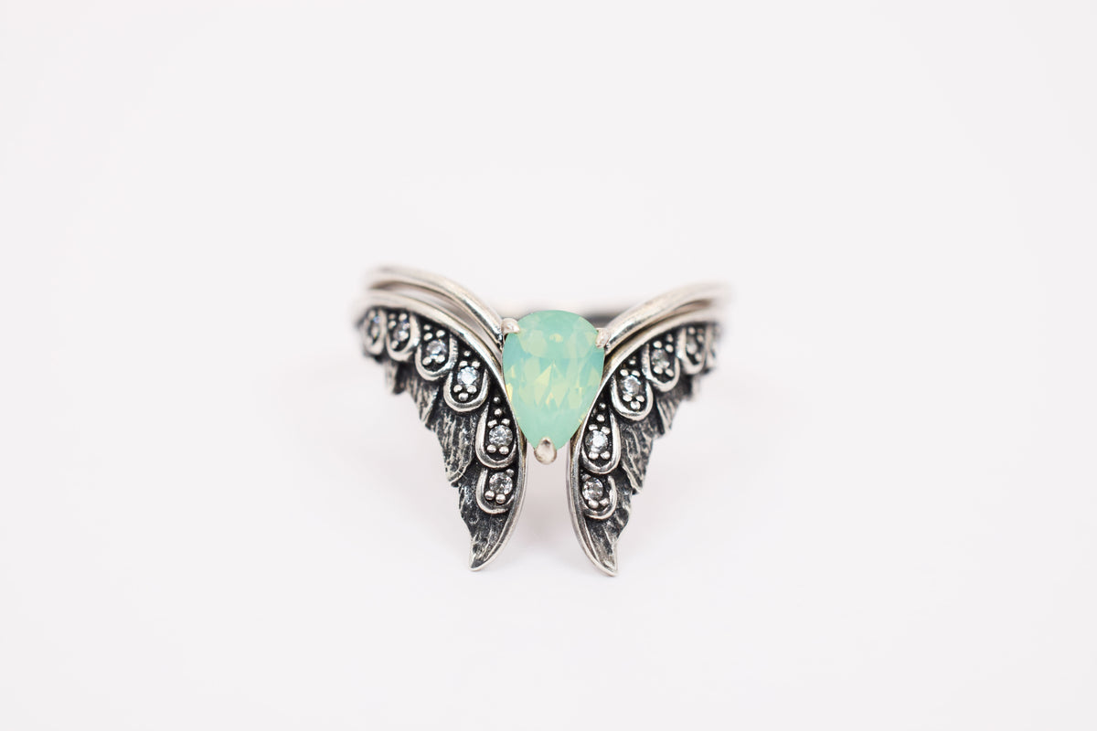 "In My Heart" Sterling Silver Ring