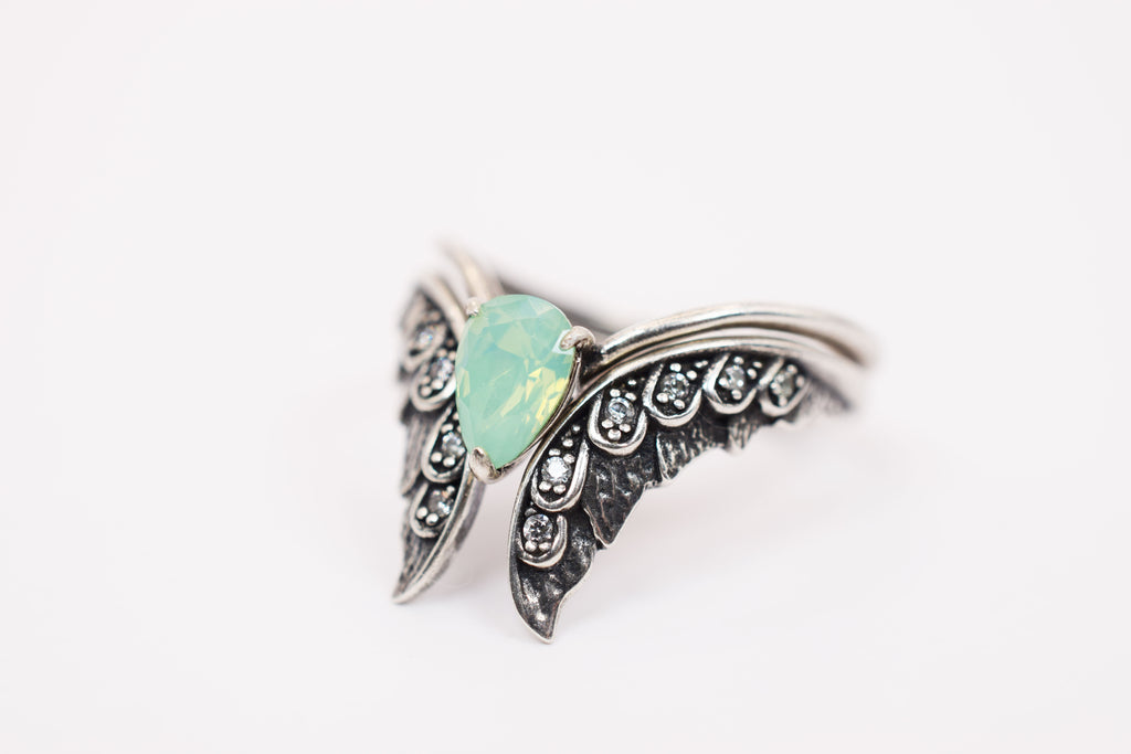 "In My Heart" Sterling Silver Ring