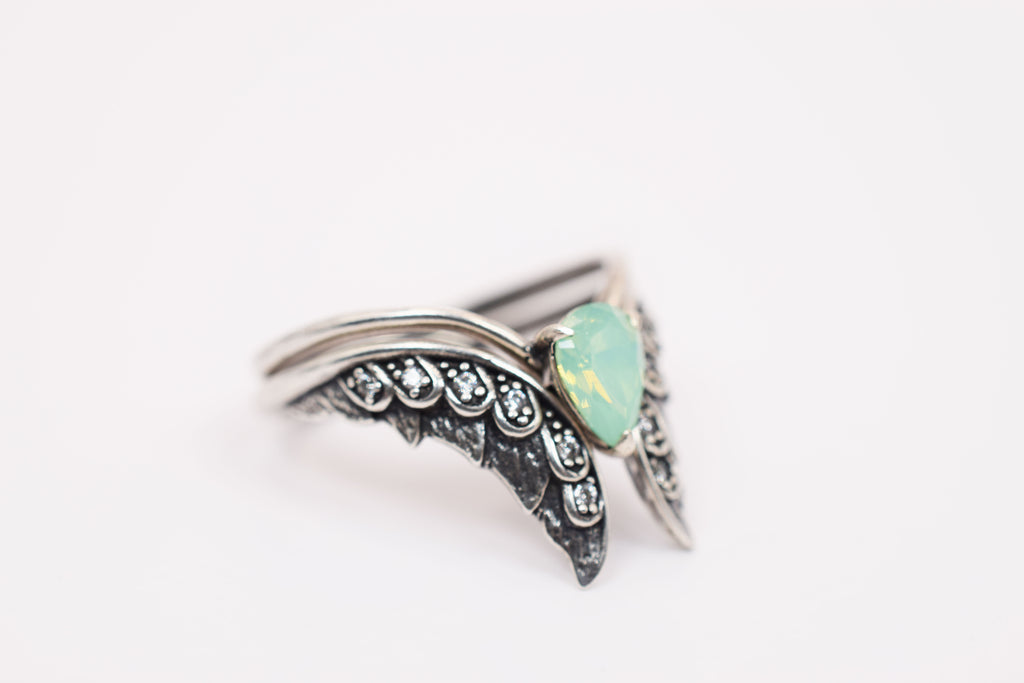 "In My Heart" Sterling Silver Ring