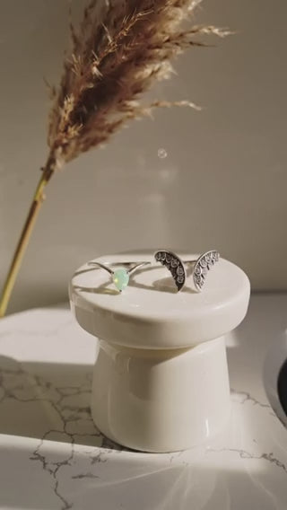 "In My Heart" Sterling Silver Ring